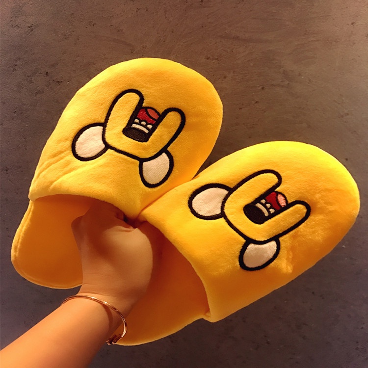 Dép Bông Đi Trong Nhà Cotton Mềm Mại In Hình Hoạt Hình Adventure Time with Finn Jake GP2 Cho Nam Và Nữ