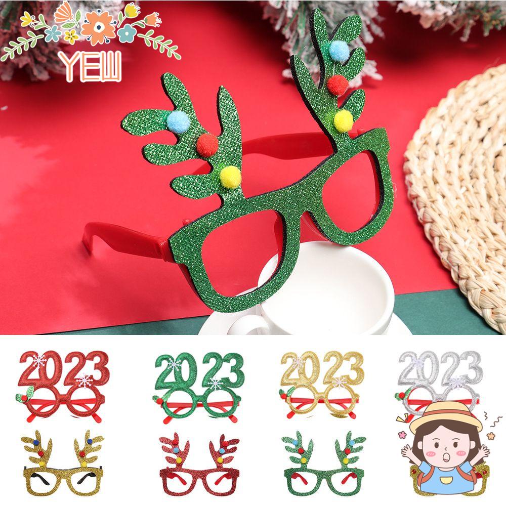 Phụ Kiện Gọng Kính / Băng Đô Hình Ông Già Noel Dùng Làm Quà Tặng Giáng Sinh Cho Bé