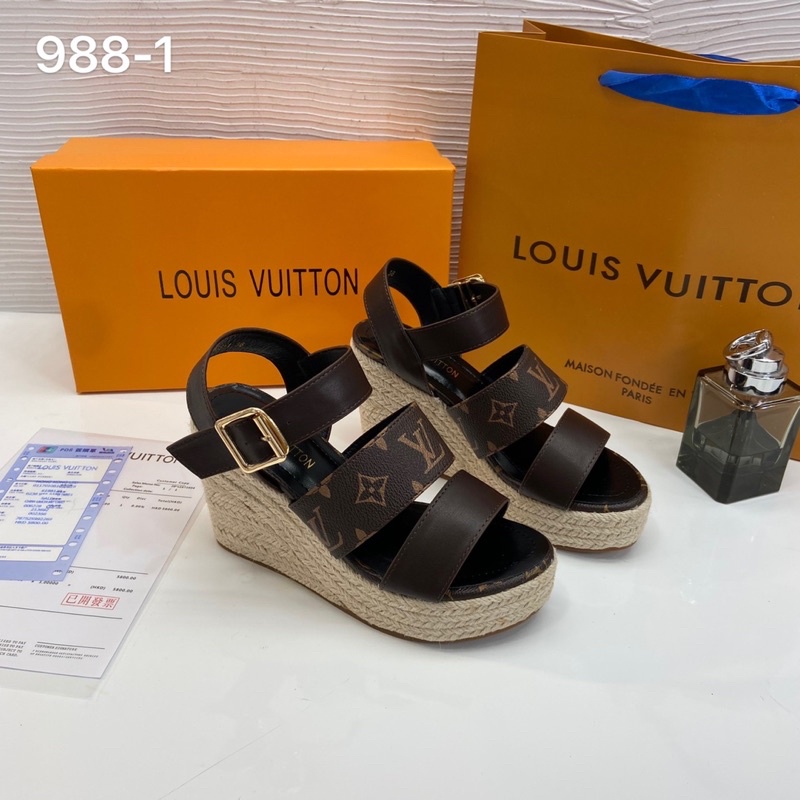 Sandal spsl đế xuồng cói quai ngang bản to fullbox