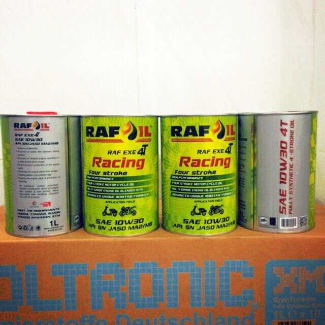 Rafoil Racing RAF EXE 4T 10w-30 Full Synthetic Api SN - UAE 1 Lit