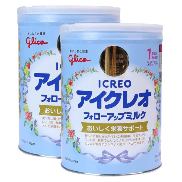 [COMBO 2] Hộp sữa Glico Icreo nội địa Nhật Bản (số 0, số 1)