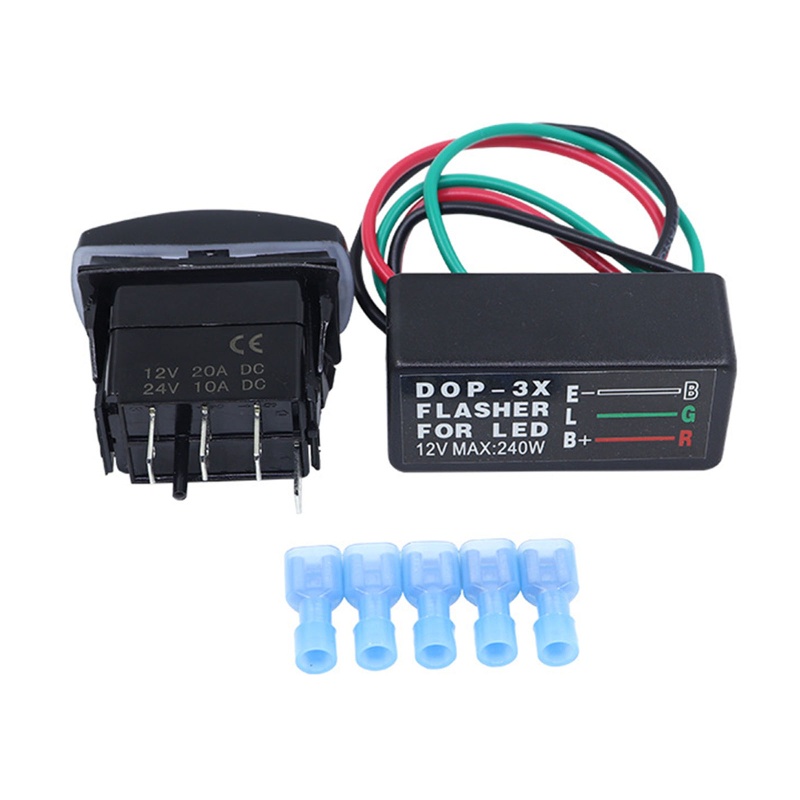 Rơ Le Tín Hiệu Đèn LED 3 Pin 12V Cho Xe Máy