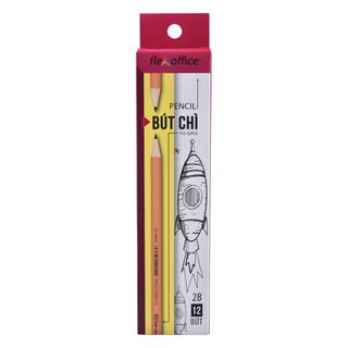 Bút chì gỗ Flexoffice 2B FO-GP02