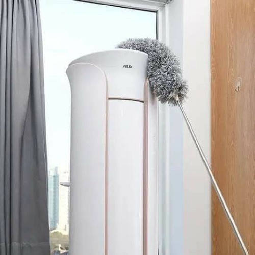 Chổi lau bụi đa năng 360 độ có cán điều chỉnh - Cây chổi phất trần dài 2m siêu tiện dụng