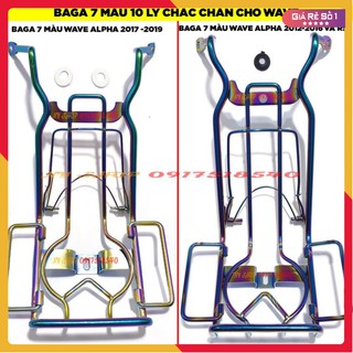 💥 BAGA TITAN 10 LY GẮN XE WAVE ALPHA 2012 - 2021 VÀ RS 💥