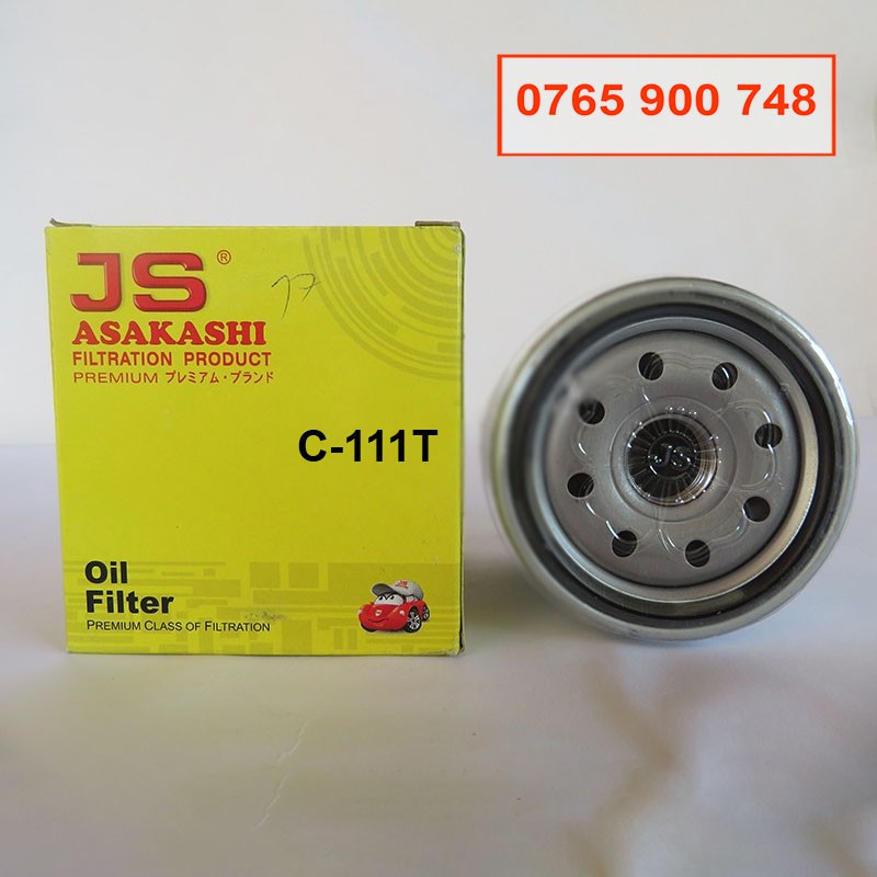 Lọc nhớt JS Asakashi Nhật C111T dành cho xe Ford Focus 1.5 Vietnam 2015, 2016, 2017, 2018, 2019