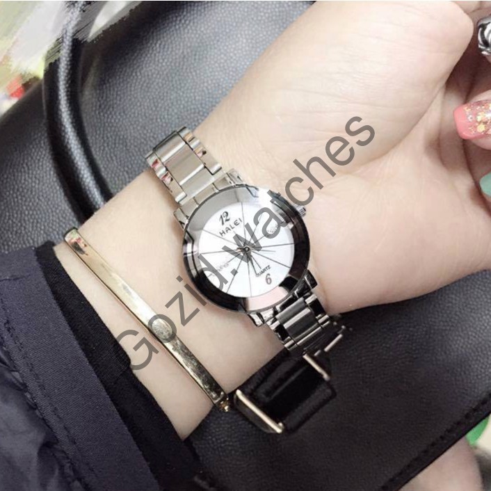 Đồng hồ đôi HALEI 8119 dây thép đặc mặt kính chống xước kiểu dang thanh lịch -Gozid.watches | WebRaoVat - webraovat.net.vn