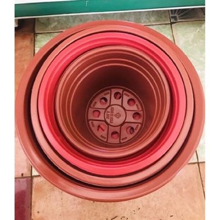 Chậu nhựa nâu N35