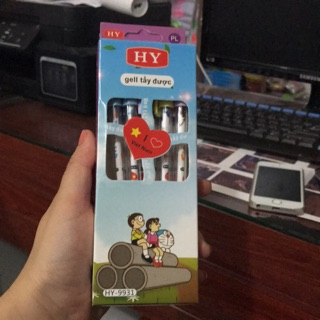 Bút mực tím xoá được 12 cay