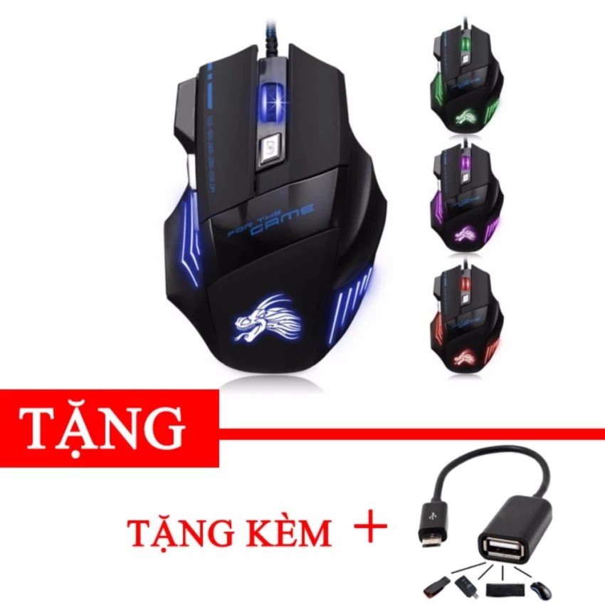 Chuột chơi game có dây IMICE X3-Tặng kèm cáp otg -dc1250