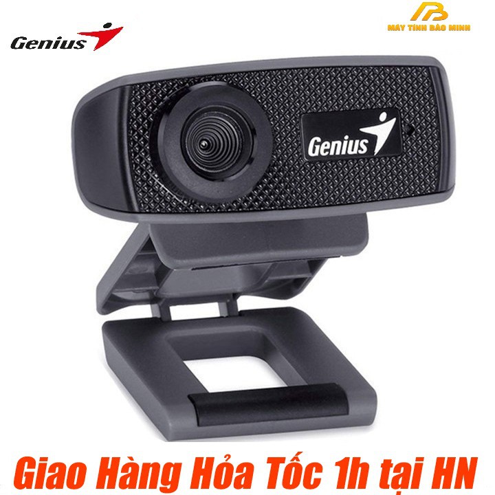 Webcam Máy Tính Học và Làm việc Online Genius 1000X HD 720p - Hàng Chính Hãng Bảo Hành 1 năm