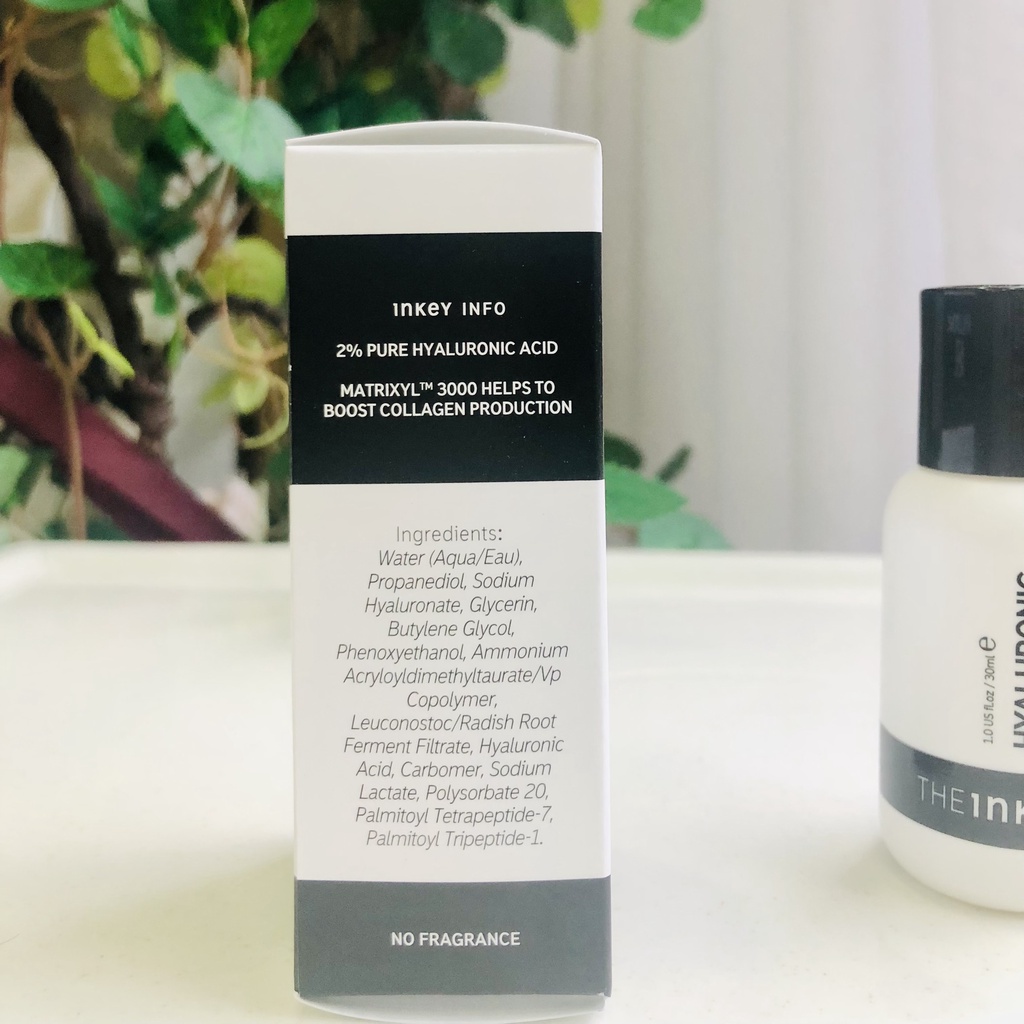 Serum cấp nước HA The Inkey List Hyaluronic Acid