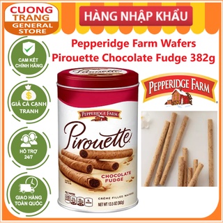 Hộp bánh Pepperidge Farm Wafers Pirouette Chocolate Fudge 382g