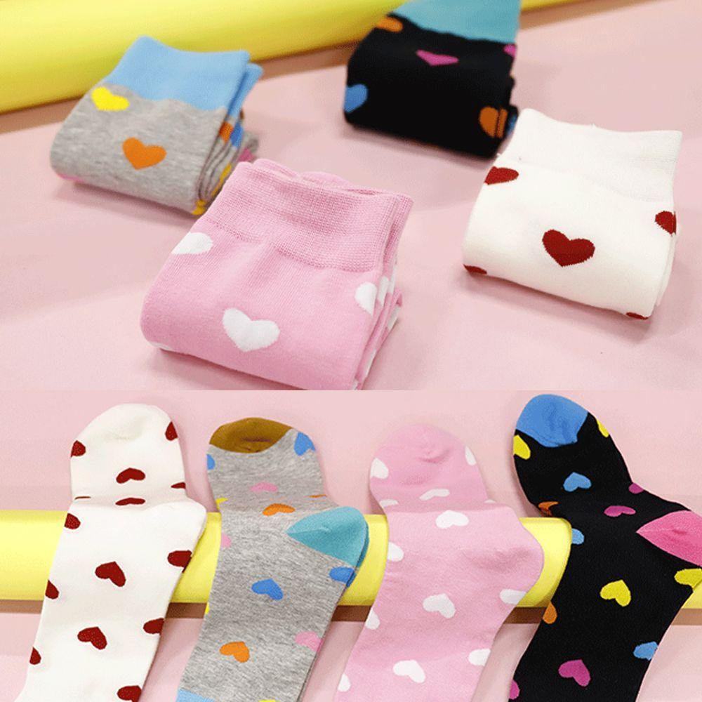 Vớ Cotton Thu Đông Kiểu Dáng Ngọt Ngào Hợp Thời Trang Cho Nữ
