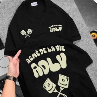 Áo thun nam nữ adlv, áo phông nữ adlv thìa và nĩa