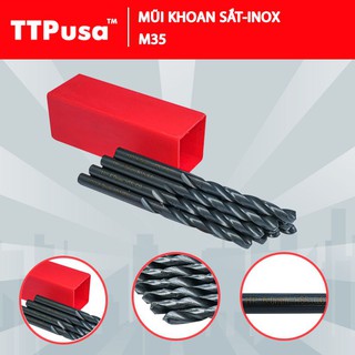 Mũi khoan sắt- inox hss m35 ttpusa