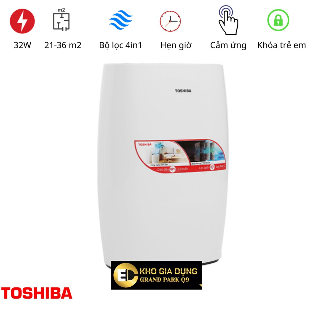 Máy lọc không khí Toshiba CAF-N30(W) Cam Kết Hàng Mới Chính Hãng Giá Kho