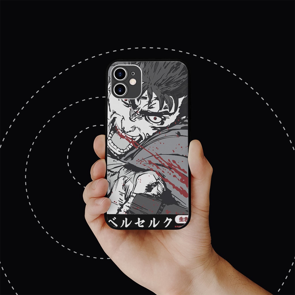 Ốp lưng Manga berserk Guts gào thét cho IPHONE và SAMSUNG  MANGA00065