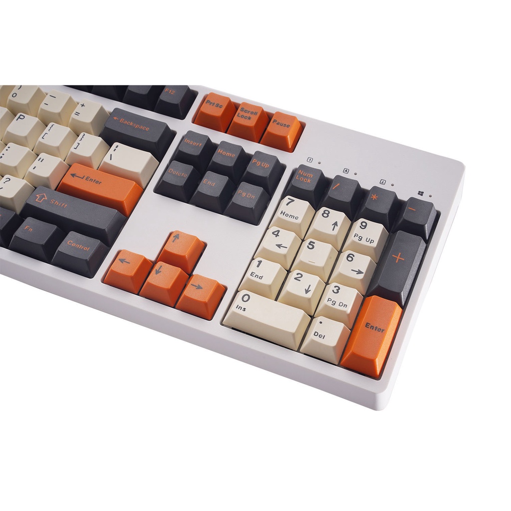 Bàn phím cơ PBT đúc hai màu bằng carbon lớn-keycap MX8.0 Bàn phím cơ Cherry IKBC Gauss AKKO lớn F tùy chỉnh