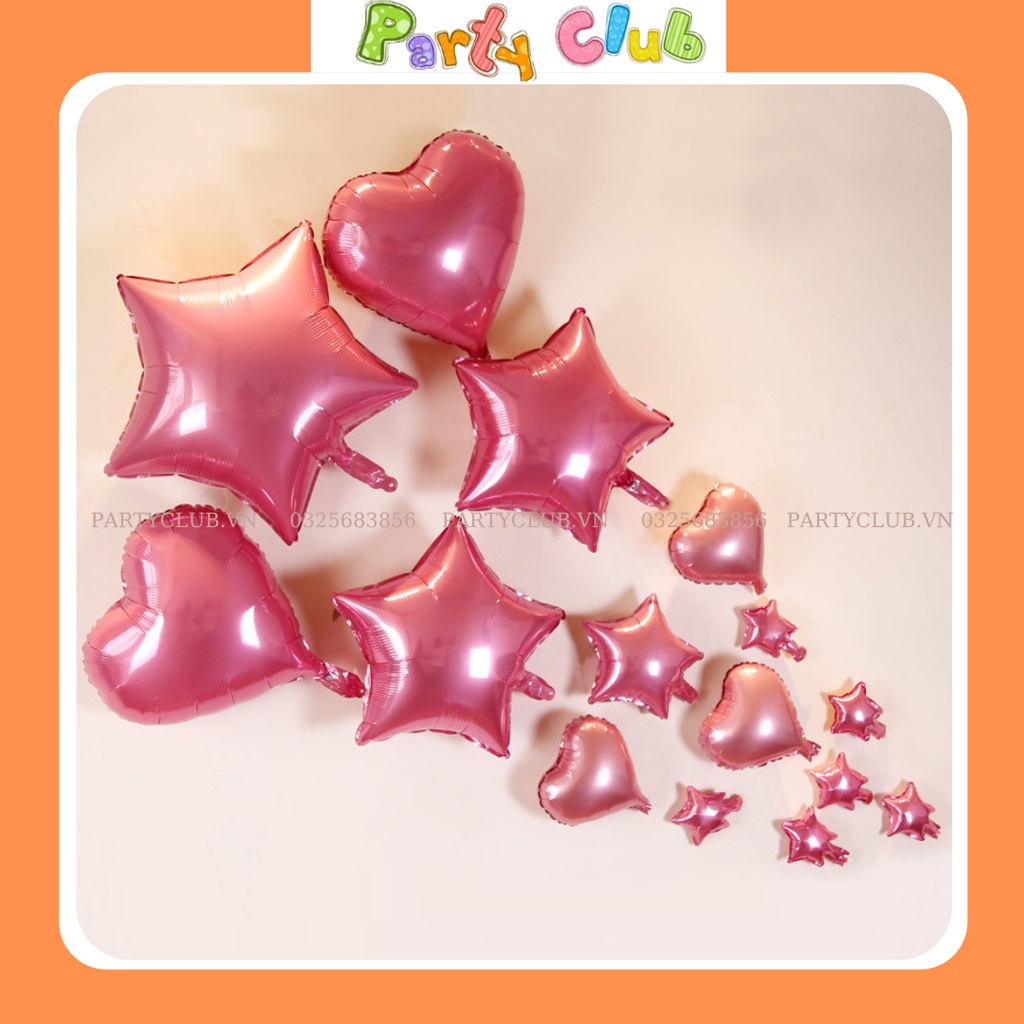 Bóng hình ngôi sao trang trí tiệc size 45cm