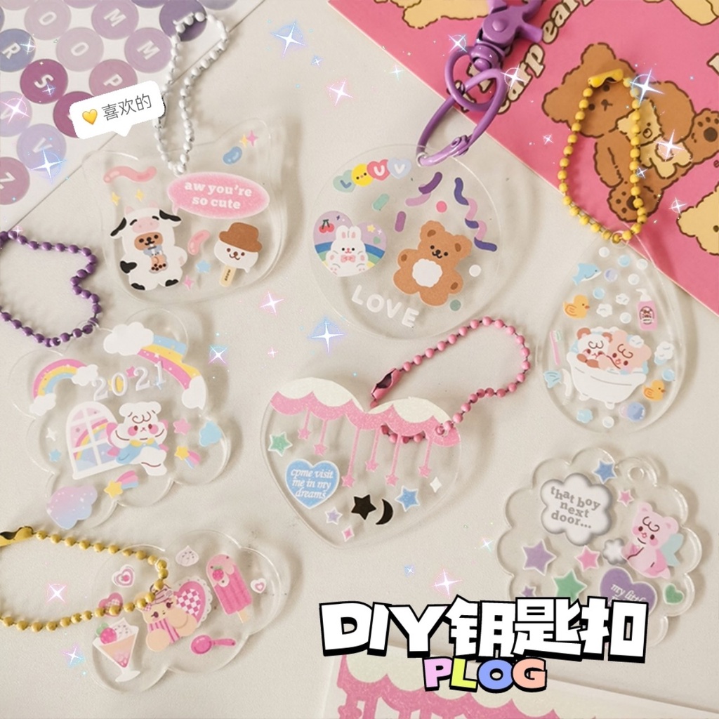 Set móc khóa tự làm