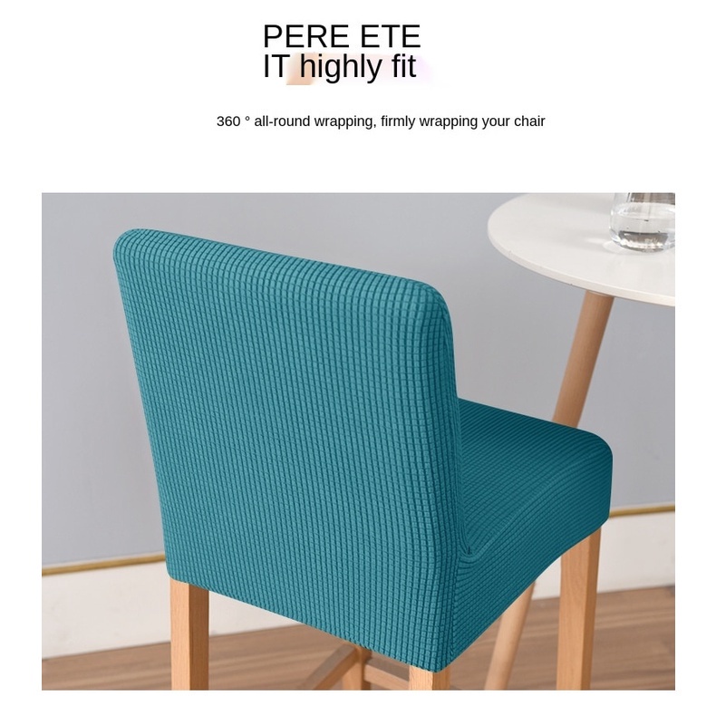 Vỏ Bọc Ghế Ngồi Mềm Mại Co Giãn Sang Trọng Trang Trí Nhà Cửa/ Quán Bar
