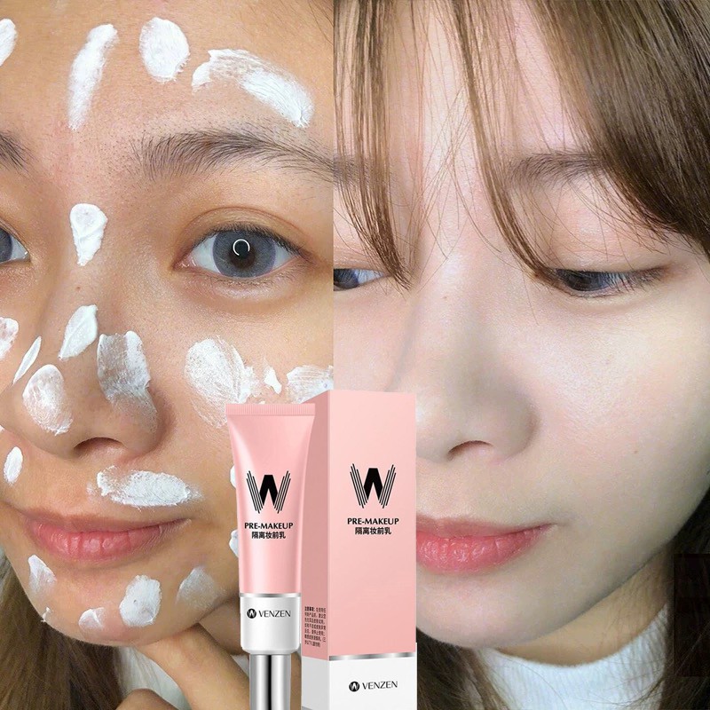 Kem Lót Trang Điểm VENZEN Kiềm Dầu Nâng Tông Che Lỗ Chân Lông/Làm Mềm Mịn Da 30g | BigBuy360 - bigbuy360.vn
