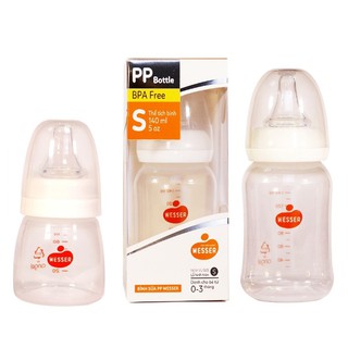[CHÍNH HÃNG] Bình sữa wesser pp cổ hẹp 140ml
