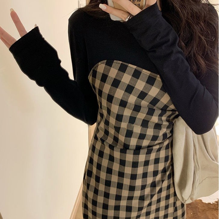 Đầm Maxi Tay Dài Dáng Chữ A Plus Size Cho Nữ