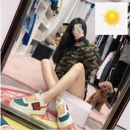 Giày AF1_Nike Gucci Xanh Đỏ Nam Nữ Full Box