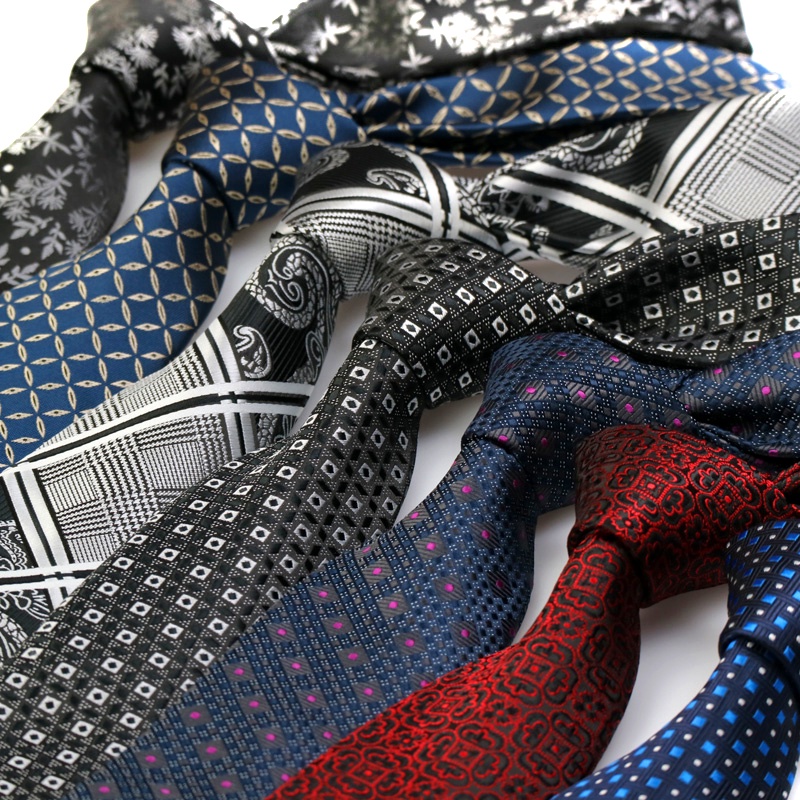 Cà Vạt Chấm Bi 7CM Thời Trang Lịch Lãm Cho Nam