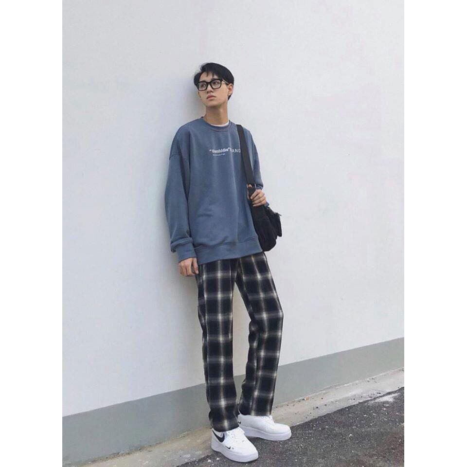 Quần kaki uniex sọc CARO
