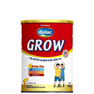 SỮA BỘT VINAMILK DIELAC GROW 1+ - HỘP THIẾC 400G (DÀNH CHO TRẺ 1-2 TUỔI)
