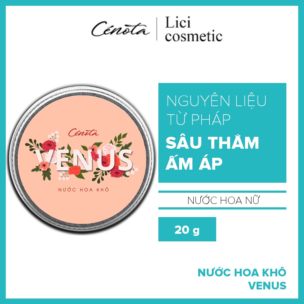 Nước hoa khô Cenota Venus Girl, nước hoa khô thơm lâu quyến rũ