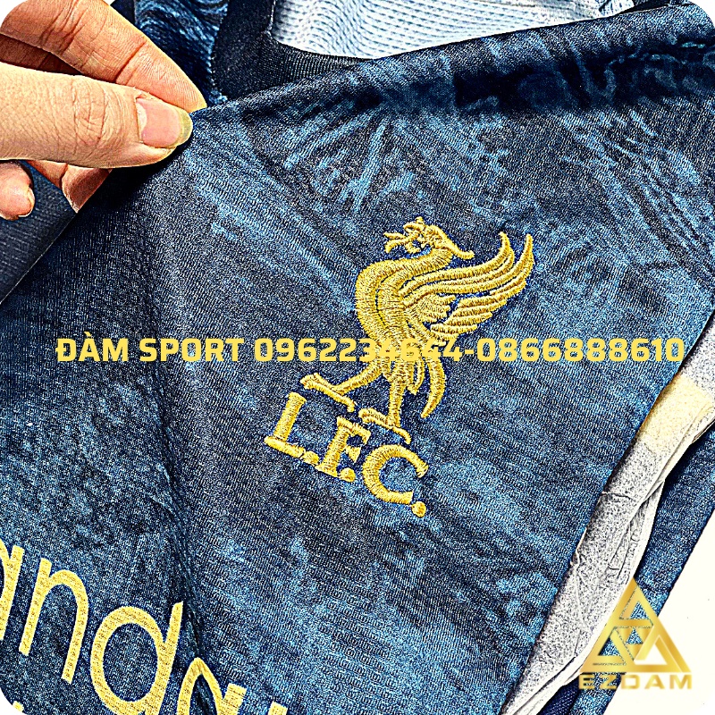 Áo đá bóng đẹp CLB Liverpool 2022 , áo đá banh cao cấp thấm hút mồ hôi