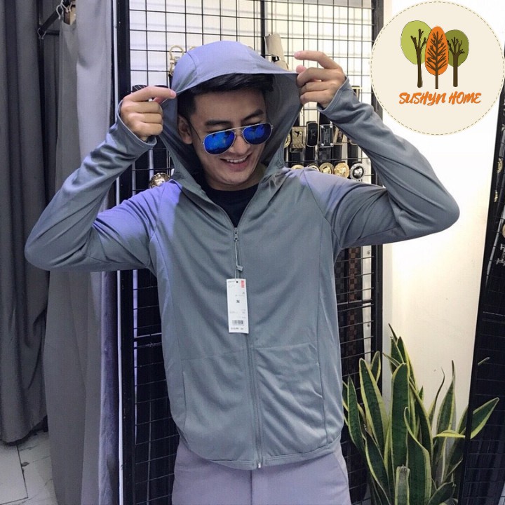 Áo Chống Nắng Nam Cao Cấp 🌞Chống Tia UV, Chất Vải Kim Cương, Thông Hơi, Thoáng Mát, Mới Nhất 2020