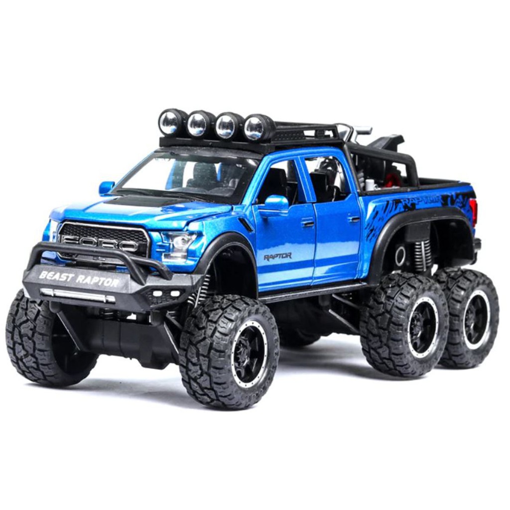 Mô Hình Xe Kim Loại Tỷ Lệ 1:28 Ford Raptor F150