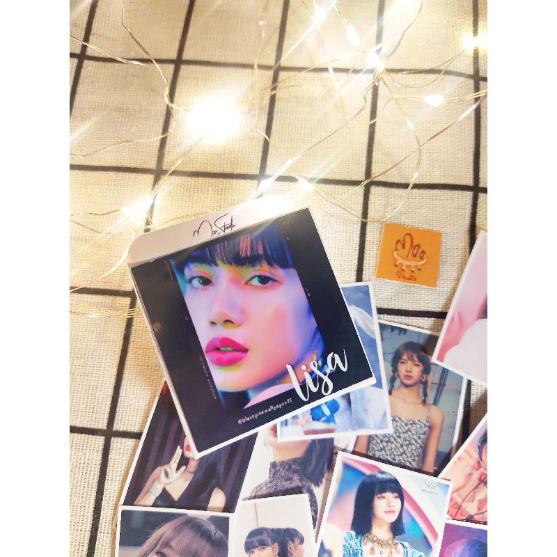 Hộp 34 tấm sticker Lisa BlackPink