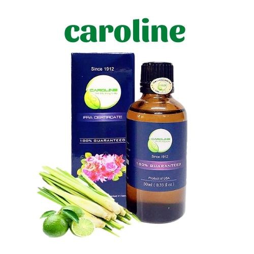 Tinh dầu Sả Chanh CAROLINE 10ml/50ml/100ml