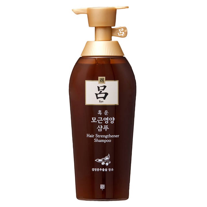 COMBO Dầu Gội, Dầu Xả Ryo Hair Strengthener 500ml - Màu Nâu