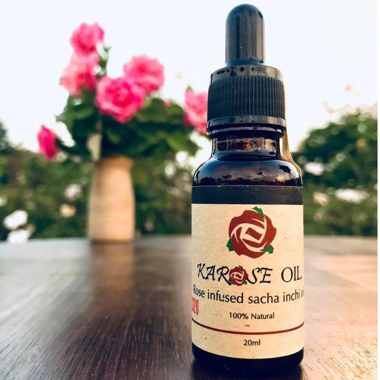 (DATE MỚI NHẤT, 20ml) Dầu dưỡng hoa hồng giúp da sáng, khoẻ, tăng độ đàn hồi và chậm lão hoá Karose Oil