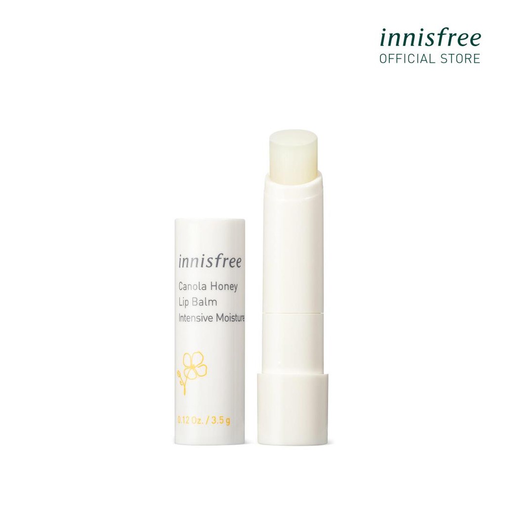 [Mã COSIF05 giảm 10% đơn 400K] Son dưỡng môi không màu innisfree Canola Honey Lip Balm Deep Moisture 3.5g