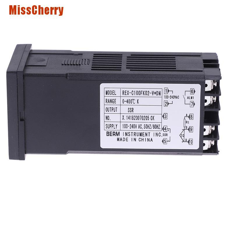 Bộ Điều Khiển Nhiệt Độ 100-240vac Pid Rex-C100 Ssr-40A Chuyên