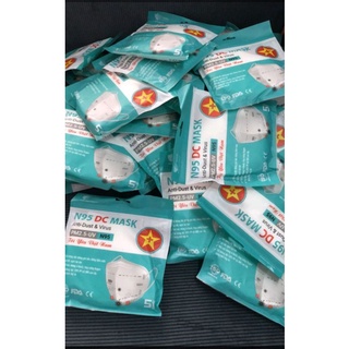 (Túi 5 cái ) Khẩu trang N95 DC Mask mịn đẹp