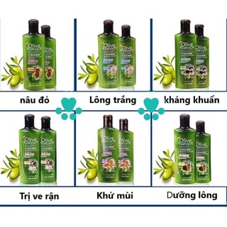 Sữa tắm Olive chó mèo 450ml