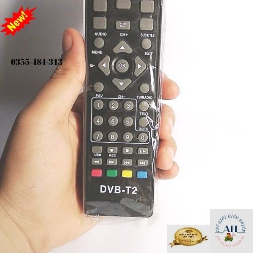 Điều khiển đầu kts DVB T2 .Bảo hành 6 tháng