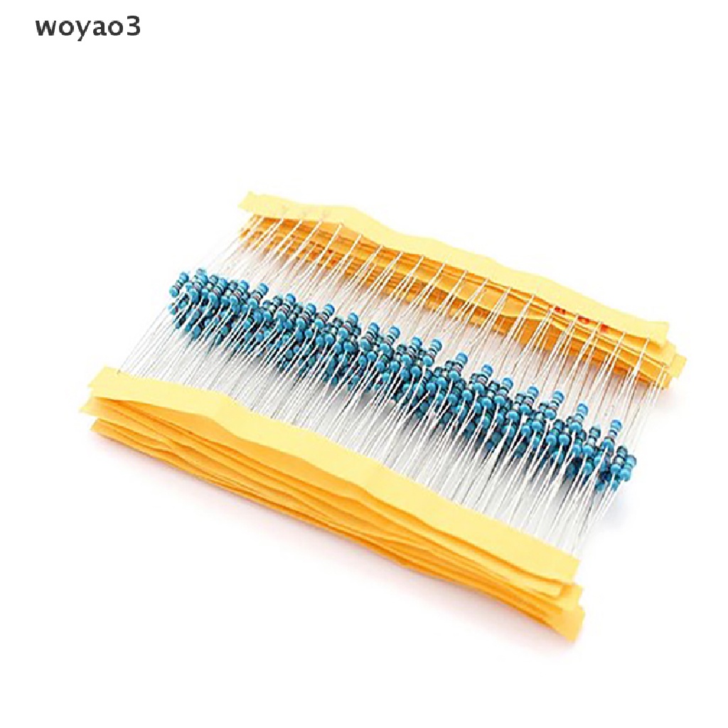 Set 600 Điện Trở Màng Kim Loại 1 / 4W 10R ~ 1M DIY