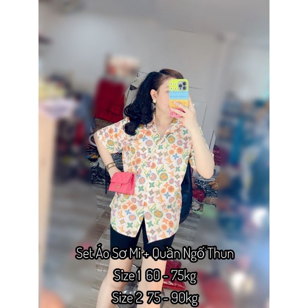 Bigsize 60 - 90kg [ Áo sơ mi Fom Rộng ]