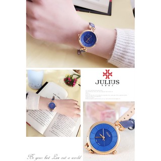 Đồng hồ nữ JULIUS JA-864D dây da