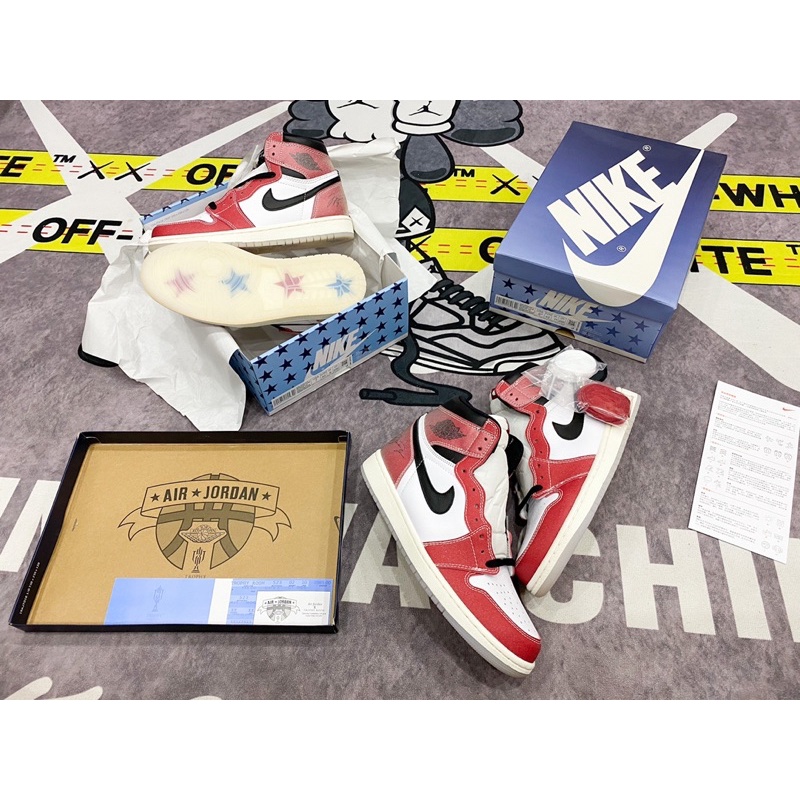 Giày thể thao cổ cao Trophy room chân bè fit lên 1 size...